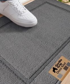 Rubber Grip Indoor Door Mat with Rubber Backing