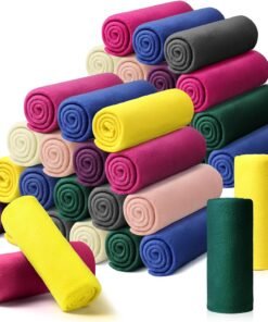 Kinlop 40 Pack Soft Warm Fleece Blankets