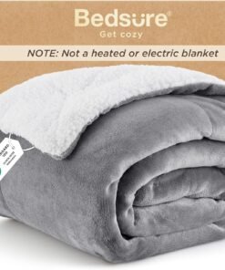 Soft Sherpa Fleece Throw Blanket for Cozy Warmth