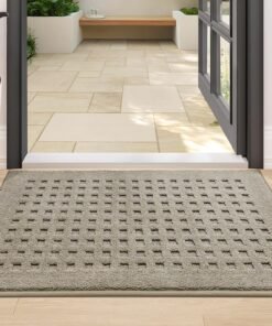 Beghause Dirt Trapper Door Mats Beige